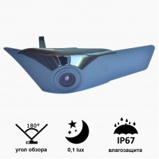 Камера переднього виду Prime-X C8187W з широким кутом огляду TOYOTA Camry Normal Low Version (2018).