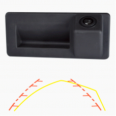 Камера заднього виду в ручку багажника Prime-X TR-08 CAN+IPAS AUDI A4 B9 (2015+), A4 allroad B9 (2016+) / SKODA SuperB (2015-2018), Octavia A7 (2014+), Yeti (2014+) / VOLKSWAGEN Tiguan (2008+), Touareg II (2010+), Caddy (2016+), Touran (2010+), Jetta (201