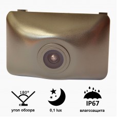 Камера переднього виду Prime-X C8088W з широким кутом огляду TOYOTA Highlander (2015 - 2018).