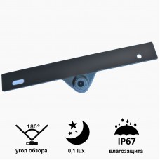 УНІВЕРСАЛЬНА камера на будь-який автомобіль (у передню рамку номерного знака). Номер "Prime-X" C8173 1080P (AHD) З ШИРОКИМ КУТОМ ОГЛЯДУ