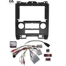 Рамка перехідна CraftAudio FO-012N FORD ESCAPE 2007-2012 Black + проводка 9"