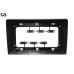 Рамка перехідна CraftAudio UN-1 2din - 9 inch - 10 inch – CraftAudio – Універсальні <br><br> Купити в Autoprodrive – Оригінальна якість – Швидка доставка по Україні – Найкраща ціна сьогодні – Консультація перед покупкою 