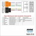 Разъем для штатной магнитолы Nissan AWM 160-213