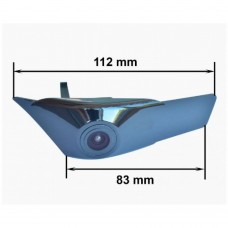 Камера переднього виду Prime-X C8187 Toyota Camry (XV70) (17+)