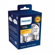 Комплект светодиодных ламп Philips 11498XUAXM X-tremeUltinon LED gen2 PY21W 12V BAU15s (2 шт.)