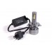 Комплект светодиодных ламп TBS Design T8 PRO H4 12-24V 110W P43t 11000lm 6000K