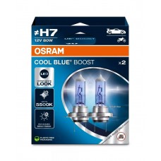 Комплект галогенових ламп OSRAM 62210CBB-2HB H7 Cool Blue Boost 80W 12V PX26D (2 шт)