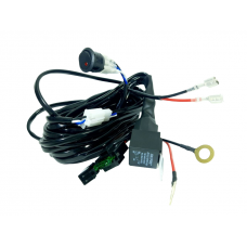 Універсальна проводка StarLight №14 для фар робочого світла 5,6м 120W кругла кнопка ON-OFF (1 режим) + реле 12V