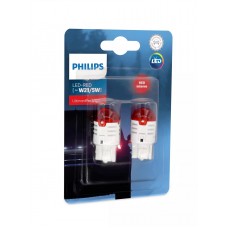 Комплект светодиодных ламп Philips 11066U30RB2 W21/5W LED 12V Ultinon Pro3000 RED