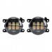 Комплект протитуманних LED фар AllLight FB-350Y D=90мм White+Yellow (Renault, Citroen, Ford, Mitsubishi, Opel, Peugeot, Subaru) – AllLight – LED-фари <br><br> Купити в Autoprodrive – Купуй вигідно – Зручно отримати у відділенні – Оплата частинами – Консул
