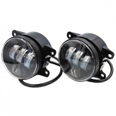 Комплект протитуманних LED фар AllLight FB-350Y D=90мм White+Yellow (Renault, Citroen, Ford, Mitsubishi, Opel, Peugeot, Subaru)