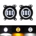 Комплект протитуманних LED фар StarLight HP-GZD-351-04 DAF-105 біле світло DRL + поворот (XF, CF, LF)
