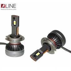 Лампи світлодіодні QLine DualVision 65W H7 6000K (2шт.)