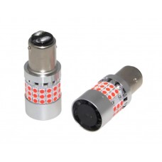 Габарити LED 1157 (P21/5W) Red CANBUS BAY15D (2шт)