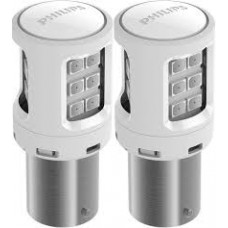 Комплект светодиодных ламп Philips 11498ULRX2 P21W LED 12 X2 Red