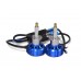Комплект LED ламп HeadLight 360 LED H1 (P14,5s) 50W 12V 6000K свечение на 360 градусов с активным охлаждением