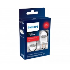 Комплект светодиодных ламп Philips 11066XURX2 W21/5 12/24V X-tremeUltinon LED gen2 red B2