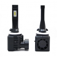 Комплект світлодіодних ламп HeadLight M3 H27 (PGJ13) 55W 6000K з активним охолодженням 12/24V