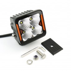 Світлодіодна фара StarLight SL-W0120F квадратна, ближнє розсіяне світло WHITE + DRL 20W 2400Lm 5700K 12/24V