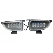 Комплект протитуманних LED фар StarLight Volkswagen Transporter VW T4 (1996-2003) жовте/біле світло ПТФ FOG