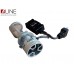Лампи-лінзи світлодіодні Qline Alpha H4 Projector 50/70Вт 6000K (2шт)