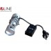 Лампи-лінзи світлодіодні Qline Alpha H4 Projector 50/70Вт 6000K (2шт)