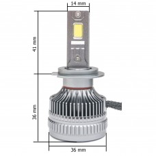 H4 (5000К) Prime-X MAX Pro комплект світлодіодних ламп (2 шт.)