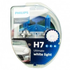 Комплект галогеновых ламп PHILIPS 12972DVSP H7 55W 12V PX26d Diamond Vision