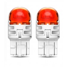 Комплект светодиодных ламп Philips 11066AU60X2 WY21/5W LED Ultinon Pro6000 SI 12V 2.5/0.5 W3x16q AMBER