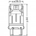 Комплект світлодіодних ламп OSRAM LEDriving SL 3157DYP-02B PY27/7W W2,5x16q 12V Amber (2 шт)