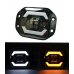 Світлодіодна фара StarLight HP-GZD-265-05 ближнє/дальнє DRL + поворот універсальна прямокутна 12/24V