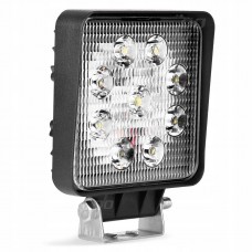 Светодиодная фара AllLight 06type 27W 9chip EPISTAR spot 9-30V (тонкий радиатор)