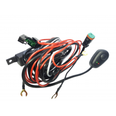 Універсальна проводка StarLight №2 для фар робочого світла 4,8м 120W кнопка ON-OFF (1 режим) + реле 12V