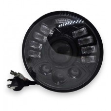 Світлодіодна фара StarLight Bi-LED JR-5,75" ближнє+дальнє DRL+поворот ВАЗ 2106, BMW, Альфа (∅143мм)