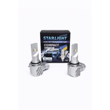 Комплект світлодіодних ламп StarLight Compact Vision HB4 (9006) P22d 6000K 12/24V (пасивне охолодження)