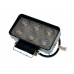 Светодиодная фара AllLight 09type18W 6chip OSRAM 3535 spot (тонкий радиатор)
