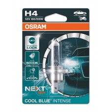 Галогеновая лампа OSRAM H4 12V 60W P43t Cool Blue Intense Next Gen +100% Blister (1 шт)
