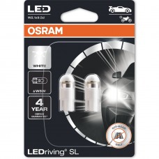 Комплект светодиодных ламп OSRAM 2825DWP-02B W5W 6000K 12V