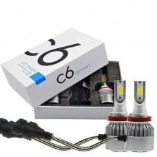 Комплект світлодіодних ламп C6 HeadLight H11 12v COB