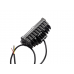 Світлодіодна фара StarLight HP-GZD-306-01 ближнє світло (біле+жовте) + DRL 12/24V