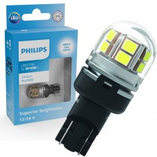 Світлодіодна лампа PHILIPS 11067CU70X1 W16W (T15) LED Ultinon Pro7000 W2.1X9.5d WHITE 12/24V (1 шт)
