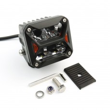 Світлодіодна фара StarLight SL-W0320S квадратна, дальнє світло WHITE + DRL 20W 1800Lm 5700K 12/24V