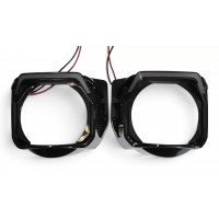 Маски для лінз BA-LED-F30 BAXSTER 3" WHITE (2 шт)