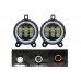 Комплект светодиодных противотуманных фонарей AllLight HPG-106+AE YELLOW для Lada Priora, Gazelle, Chevrolet Niva, Matiz