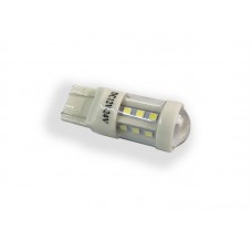Светодиодная лампа StarLight T20 15+3 диодов SMD WX3x16d 1157 12-24V WHITE керамика + линза