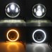 Світлодіодна фара AllLight JR-4-45W 3chip CREE ближнє+дальнє (DRL+поворот) НИВА, ВАЗ, ГАЗ, УАЗ, JEEP, VW