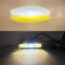 Світлодіодна фара StarLight HP-GZD-301-01 ближнє+дальнє (біле+жовте) + DRL 12/24V