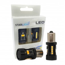 Комплект світлодіодних ламп StarLight LED SL-CB7 CANBUS PY21W BA15S AMBER 12V