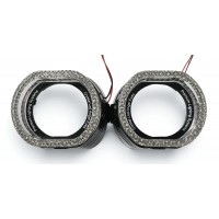 Маски для лінз BA-LED-F90 BAXSTER 3" WHITE (2 шт)