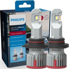 Комплект світлодіодних ламп PHILIPS HB3/HB4 (9005/9006) 11005U92X2 LED Ultinon Pro9200 +400% 12/24V